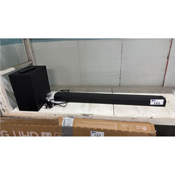 SAMSUNG HW-B750F SOUNDBAR WITH SUBWOOFER *SUBWOOFER & SOUNDBAR MAY NOT BE FROM SAME SET*