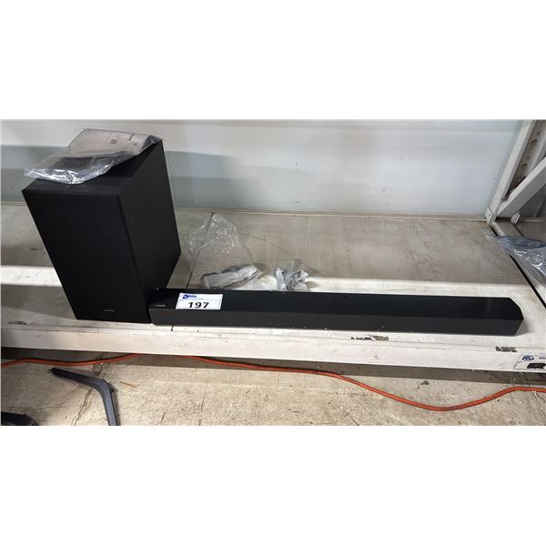 SAMSUNG HW-B550F SOUNDBAR WITH SUBWOOFER *SUBWOOFER & SOUNDBAR MAY NOT BE FROM SAME SET*
