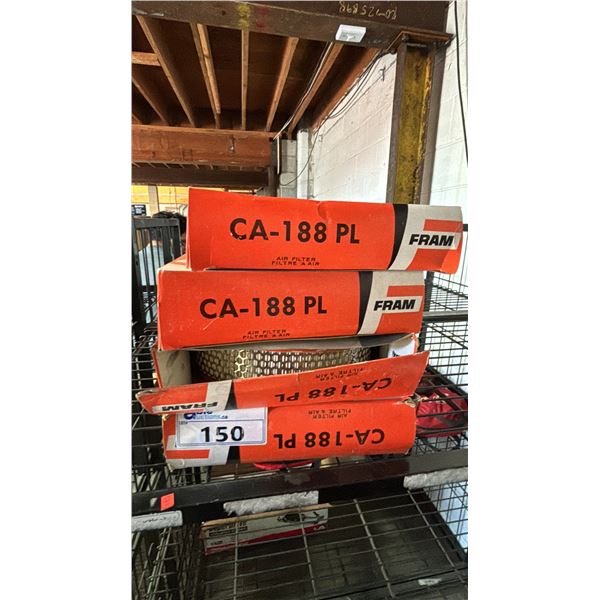 (4) FRAM CA-188 PL AIR FILTERS