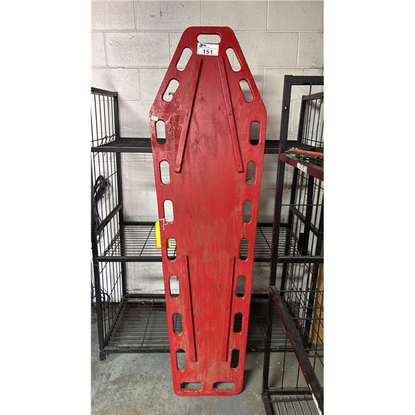 VINTAGE WOOD SPINE BOARD