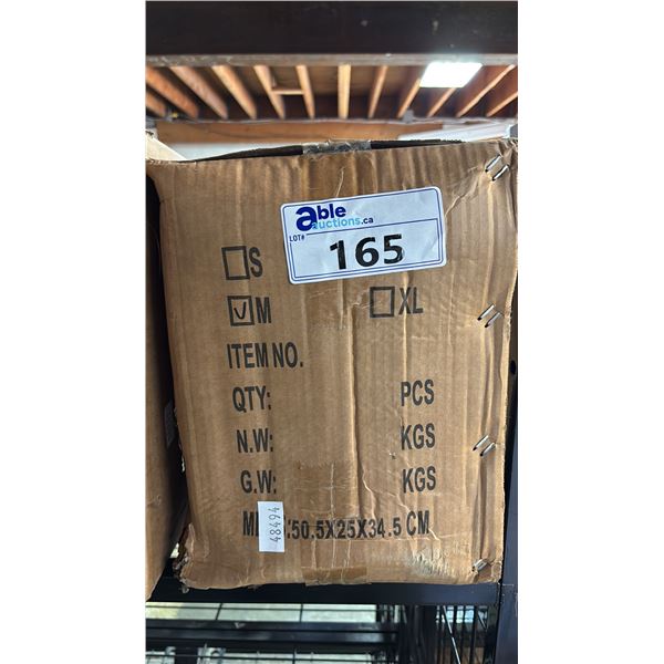 CASE OF NEW NITRILE DISPOSABLE GLOVES