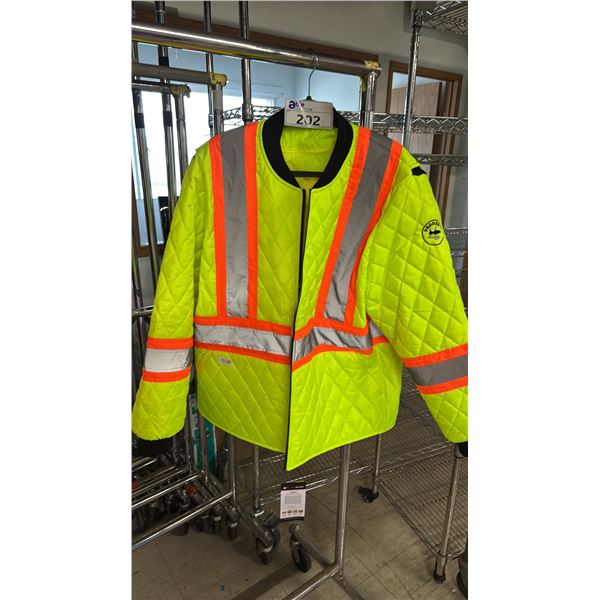 *NEW WITH TAGS* VEDDER HIGH-VIS REFLECTIVE JACKET: SIZE 2XL