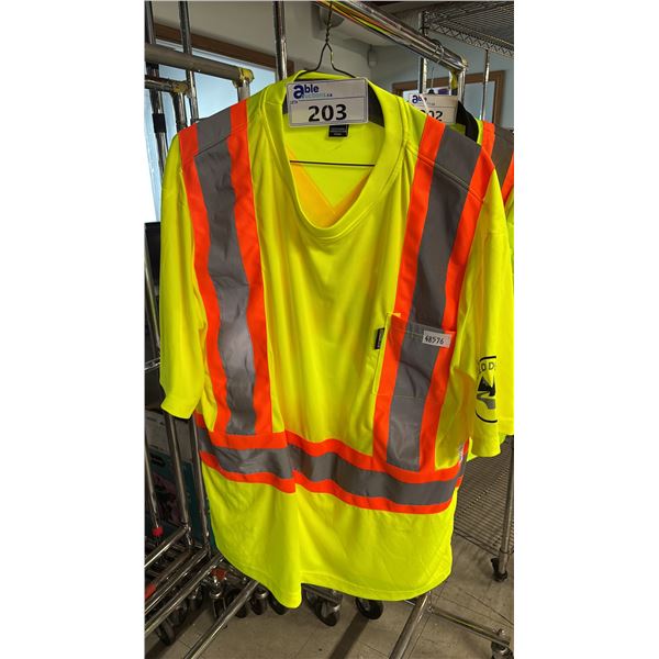 VEDDER HIGH VIS REFLECTIVE SHIRT: SIZE XL