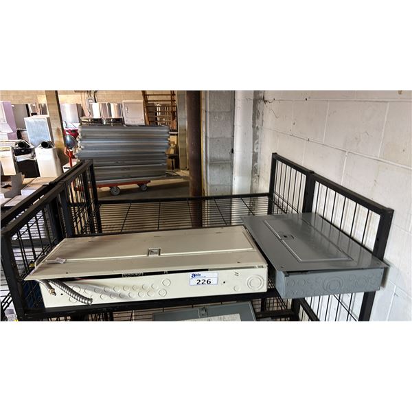 2 ASSORTED ELECTRICAL PANELS