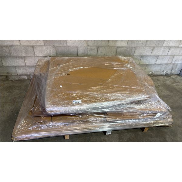 PALLET OF ASSORTED SIZE CARDBOARD BOXES