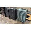 Image 2 : (3) ASSORTED HARD SHELL PORTABLE LUGGAGE INCLUDING; ROOTS & DELSEY (MAY BE DAMAGED, NO COMBINATIONS)