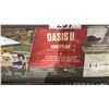 Image 2 : COLEMAN OASIS II EAVED SHELTER 13' X 13' X 9.5' (UNKNOWN CONDITION, MAY BE MISSING PARTS & PIECES)