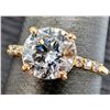 Image 3 : 10K(2G), LAB DIAMOND (1.66CT) RING, SIZE 6, APPRAISED INSURANCE VALUE $3340