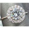 Image 1 : 10K(1.5G), LAB DIAMOND (1.22CT) RING, SIZE 6.5, APPRAISED INSURANCE VALUE $2720