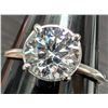 Image 2 : 10K(1.6G), LAB DIAMOND (1.54CT) RING, SIZE 6.5, APPRAISED INSURANCE VALUE $2520