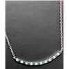 Image 1 : 14K(1.5G), NATURAL DIAMOND (0.19CT) NECKLACE 18", SUGGESTED RETAIL VALUE $2000