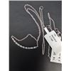 Image 2 : 14K(1.5G), NATURAL DIAMOND (0.19CT) NECKLACE 18", SUGGESTED RETAIL VALUE $2000