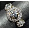 Image 2 : 10K(1.9G), LAB DIAMOND (0.35CT) RING, SIZE 7, APPRAISED INSURANCE VALUE $1805