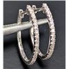 Image 2 : 14K(1.33G), NATURAL DIAMOND (0.15CT) EARRING, APPRAISED INSURANCE VALUE $1440