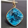 Image 1 : 10K(1.91G), BLUE TOPAZ (9CT) PENDANT, SUGGESTED RETAIL VALUE $1200