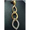 Image 1 : 10K(1.8G), CZ PENDANT, SUGGESTED RETAIL VALUE $1200