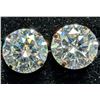 Image 1 : 14K(0.89G), MOISSANITE (3.6CT) EARRING, SUGGESTED RETAIL VALUE $1000