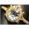 Image 1 : SILVER(3.41G), WHITE TOPAZ (1.5CT) RING, SUGGESTED RETAIL VALUE $240