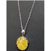 Image 2 : SILVER(3G), BALTIC AMBER NECKLACE 16-18''