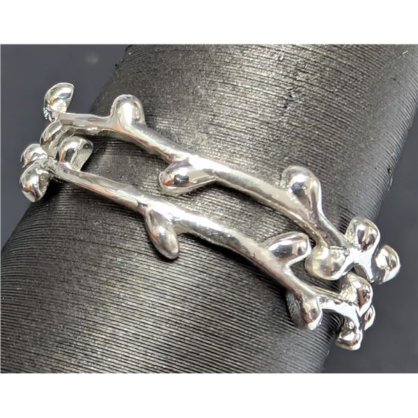 SILVER(2.22G), LEAF RING