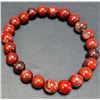 Image 1 : RED JASPER BRACELET FLEXIBLE