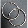 Image 1 : SILVER(1.93G), 24MM HOOP EARRING