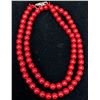 Image 1 : CORAL NECKLACE 16", SUGGESTED RETAIL VALUE $200