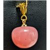 Image 1 : RHODOCHROSITE APPLE PENDANT
