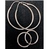 Image 1 : SILVER HOOP 2 EARRING