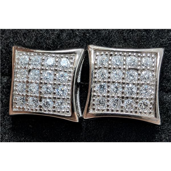 SILVER(1.67G),  CZ EARRING