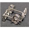 Image 2 : SILVER(1.38G),  BLACK ONYX EARRING