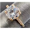 Image 2 : 10K(2G), LAB DIAMOND(1.66CT) RING, SIZE 6, APPRAISED INSURANCE VALUE $3340