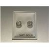 Image 2 : 14K(0.6G), LAB DIAMOND(2CT) EARRING, SUGGESTED RETAIL VALUE $2400