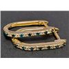 Image 2 : 14K(1.9G), NATURAL DIAMOND(0.15CT) EARRING, APPRAISED INSURANCE VALUE $2215