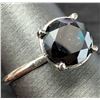 Image 1 : 10K(1.79G), BLACK DIAMOND(1.8CT) RING, SIZE 6.5 SUGGESTED RETAIL VALUE $1800