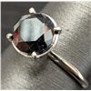 Image 2 : 10K(1.79G), BLACK DIAMOND(1.8CT) RING, SIZE 6.5 SUGGESTED RETAIL VALUE $1800