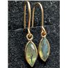 Image 1 : 10K(0.4G), RARE ALEXANDRITE COLOR CHANGE(0.75CT) EARRING, SUGGESTED RETAIL VALUE $1000