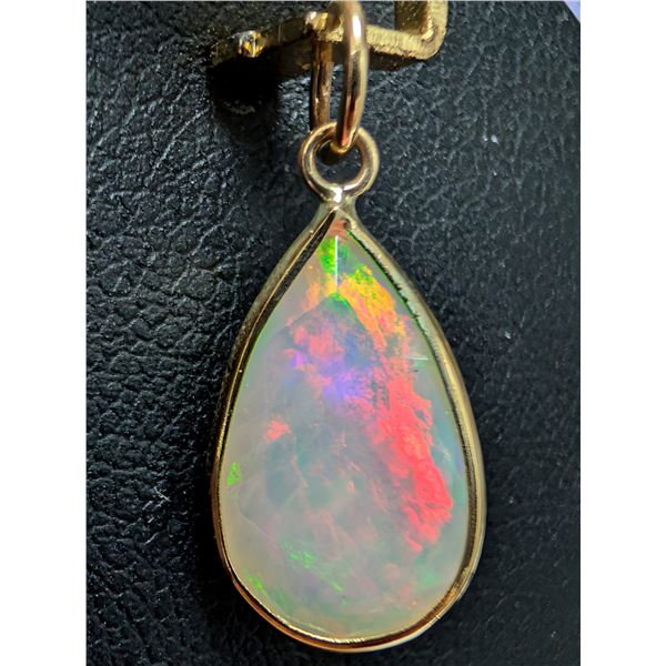 10K(0.4G), OPAL(1.4CT) PENDANT, SUGGESTED RETAIL VALUE $700