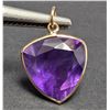 Image 1 : 10K(0.81G), AMETHYST PENDANT, SUGGESTED RETAIL VALUE $600