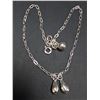 Image 1 : SILVER(2.5G), SMALL BELL ANKLET 10"