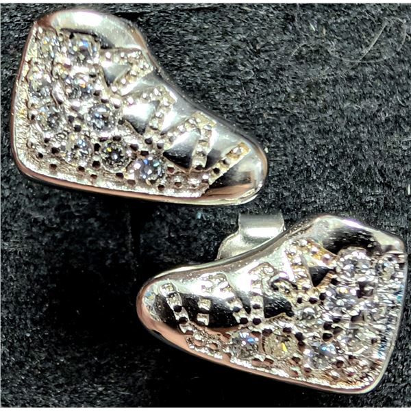SILVER(1.74G), CZ EARRING
