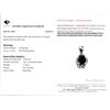 Image 3 : 1.3 CT CERTIFIED SILVER SAPPHIRE GEMSTONE PENDANT ($1,078 APPRAISAL): *APPRAISAL NOT GUARANTEED*
