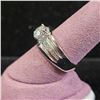 Image 3 : *NEW* .925 SILVER 1 CT MOISSANITE LAB DIAMOND MAN'S RING: RESIZEABLE