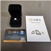 Image 1 : *NEW* .925 SILVER 3CT MOISSANITE LAB DIAMOND SOLITAIRE RING: RESIZEABLE