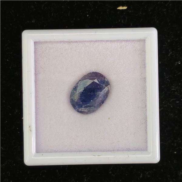 *NEW* 3.6CT UNTREATED NATURAL OVAL CUT BLUE SAPPHIRE: 10MM X 13.6MM