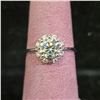 Image 1 : MOISSANITE LAB RING: SIZE 7