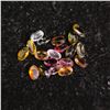 Image 1 : 4.67CTW OVAL CUT NATURAL UNHEATED MULTI-COLOUR TOURMALINE GEMSTONES: 15PCS, 6.5MM X 3MM
