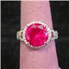 Image 1 : 5 CT MOISSANITE LAB RING: SIZE 7