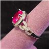 Image 2 : 5 CT MOISSANITE LAB RING: SIZE 7
