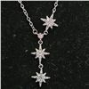 Image 2 : MOISSANITE LAB NECKLACE
